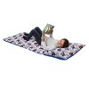 Marvel Spiderman to the Rescue Red, White, and Blue Deluxe Easy Fold Toddler Nap Mat - 2 of 4