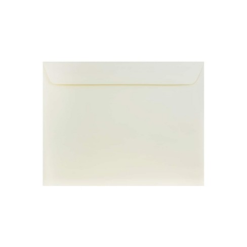 JAM Paper 10 x 13 Booklet Strathmore Envelopes Natural White Wove Bulk 500/Box (900797158D) - image 1 of 2