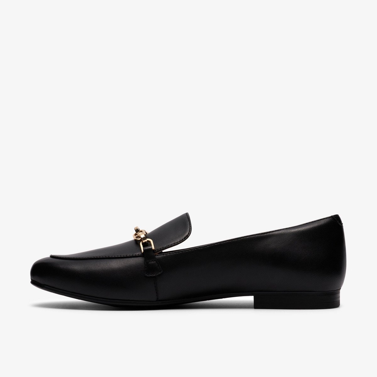 Обувь Clarks Womens Tamna Iris Black Leather Shoes 10 Medium — фото 3