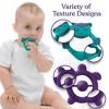 Baby Teething Toys for Newborn, Infants 0-6 Months Silicone Teethers for Babies 6-12 Months BPA Free - 2 of 4
