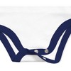 Pavilion Gift Company - Checking Me Out - 12-24 Months Navy Trimmed Onesie - Leotards and Bodysuits - 3 of 4