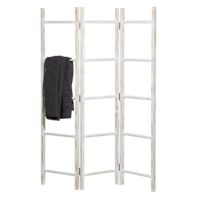 Modern Wood Ladder White - Olivia & May