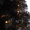 2ft. Black Artificial Christmas Tree with 35 LED Lights & 72 Branches – Bold Modern Holiday X-Mas Décor - 4 of 4