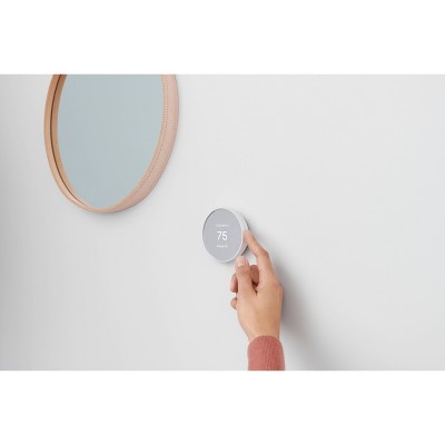 Google Nest Thermostat Cotton Snow