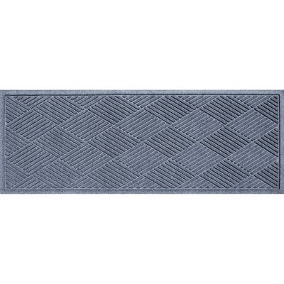 2'x3' Aqua Shield Diamonds Indoor/Outdoor Doormat Bluestone - Bungalow Flooring