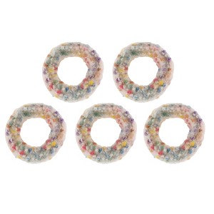 Unique Bargains Women's Fashion Elegant Plush Hair Ropes 5 Pcs - 1 of 3