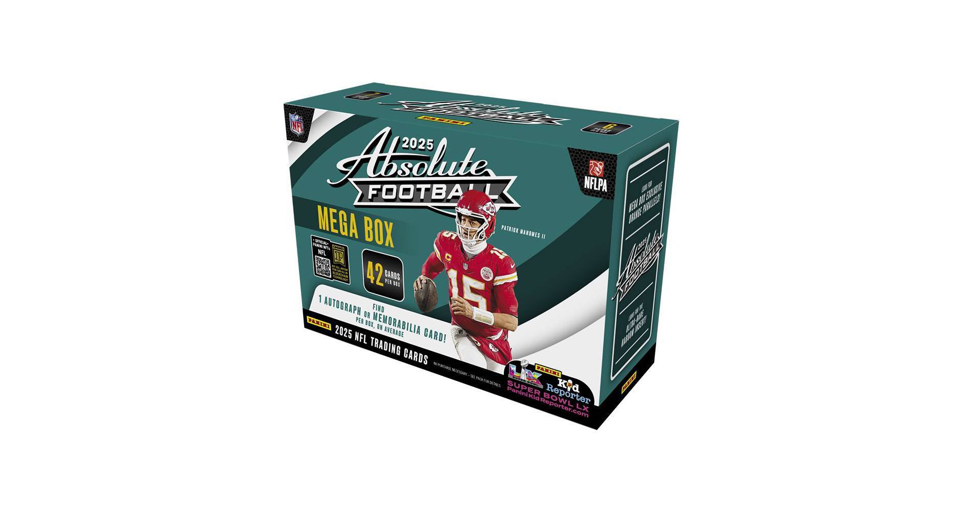 2025 Panini NFL Absolute Football Trading Card Mega Box