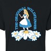 Women's - Disney - Alice In Wonderland Cropped Graphic T-Shirt - 2 of 4
