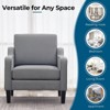 Karl Home |29.9 inch Wide Arm chair  Single sofa - 3 of 4
