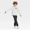 Boys' Long Sleeve Spongebob Graphic T-Shirt - art class™ Light Yellow - 4 of 4