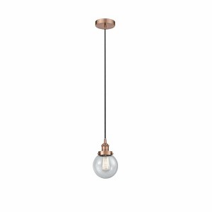 Beacon - 1 Light Mini Pendant In Industrial Style-9.5 Inches Tall and 6 Inches Wide - 1 of 1