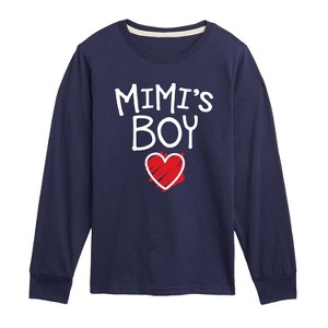 Boys' - Instant Message - Mimis Boy Long Sleeve Graphic T-Shirt - 1 of 4