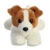 Aurora Small Jackie Russell Mini Flopsie Adorable Stuffed Animal Brown 8" - 2 of 4