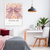 Stupell Industries Choose Joy Bow with Florals Framed Giclee Art - 3 of 4