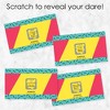 Big Dot of Happiness 90's Throwback - 1990s Party Game Scratch Off Dare Cards - 22 Count - 3 of 4