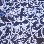 black white print