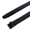Trafalgar Leather Mock Crocodile Print No Buckle Harness Belt Strap - 2 of 3