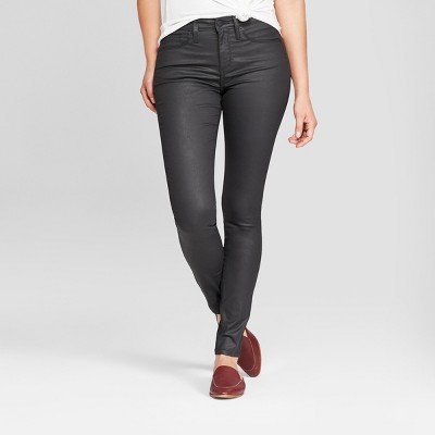 Coated jeans target sale