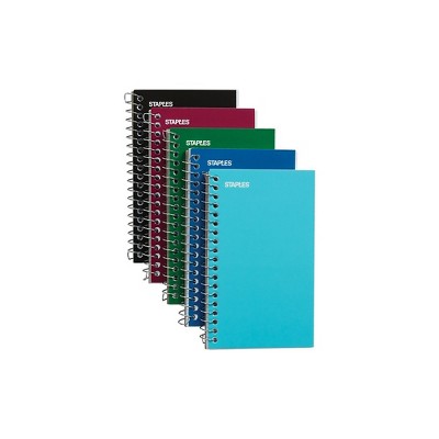 Staples Memo Pads 3" x 5" College Assorted 75 Sh./Pad 5 Pads/PK (11493) TR11493N/11493