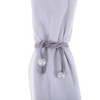 Unique Bargains Faux Pearl Curtain Tie Polyester 2 Pcs - 4 of 4
