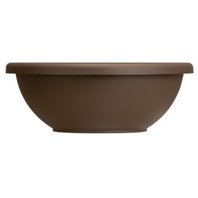 The HC Companies Round Plastic Garden Bowl Planter, 13in