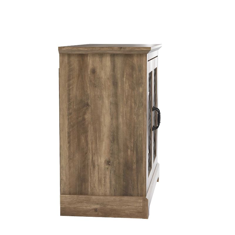 Galano Calidia Accent Cabinet with 2 Doors in Knotty Oak, Dusty Gray Oak, 4 of 13