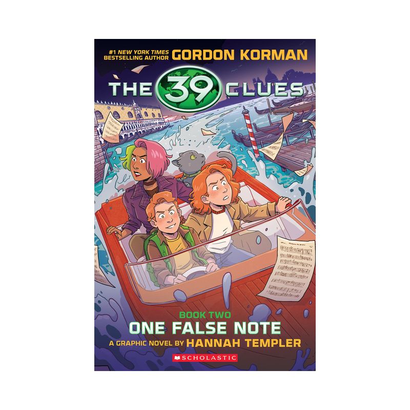 39 Clues: One False Note: A Graphic Novel (39 Clues Graphic Novel #2) - by Gordon Korman, 1 of 2