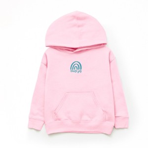 The Juniper Shop Embroidered Choose Joy Rainbow Youth Hoodie - 1 of 4
