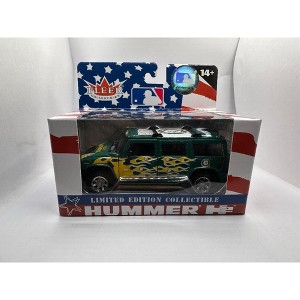 Oakland Athletics Hummer with Flames MLB Fleer Hummer H2 1:43 Scale Toy Vehicle New in Box - 1 of 1