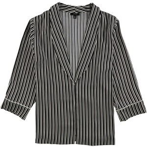 Alfani Womens Striped Jacket - 1 of 1