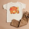 The Juniper Shop Touch Down Red Helmet Distressed Toddler Short Sleeve Tee - 2 of 2