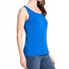 Women's Double Scoop Neck Tank - Multiples - 3 of 4