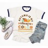 Simply Sage Market Women's Autumn Is My Favorite Color Colorful Short Sleeve Ringer Tee - 3 of 4