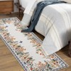 Boho Washable Floral Rugs, Large Living Room Rug, Non-Slip Soft  Indoor Rugs for Bedroom, Area Rug Carpet for Dining Room Guest Room - 4 of 4