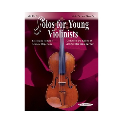 Alfred Solos for Young Violinists Violin Part and Accompaniment Vol. 5 (Book)