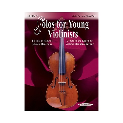 Alfred Solos For Young Violinists Violin Part And Accompaniment Vol 5 Book Target