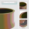 Wooakway Outdoor/Indoor/Decor/Garden Large Tall Metal Planter Pots Planter Boxes Cachepots Nursery Pots - 2 of 4