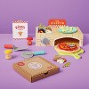 Pizza Party Play Set - Gigglescape™: Creative Play Food & Toy Kitchen, 57 Pieces, Ages 3+, Plastic & Wood - 2 of 4