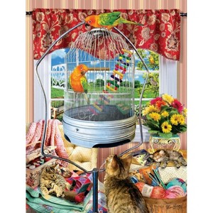 Sunsout Bird Cage pc 1000 pc   Jigsaw Puzzle 35072 - 1 of 4