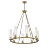 Z-Lite Beau 8 - Light Chandelier in  Rubbed Brass - image 2 of 4