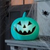8" Lit Pumpkin Blowmold Halloween Decorative Prop - Hyde and EEK! Boutique™ - 2 of 3