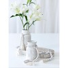 Small White Austin Vase - Shiraleah - 4 of 4