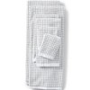 Lands' End Turkish Quick-Dry Cotton Textured Gingham Towel - 2 of 3