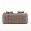PAGED Modern Bean Bag Chair with Armrests, High-Resilience Lazy Sofa for 2 People, Comfy Chair for Reading, Watching TV - 3 of 4