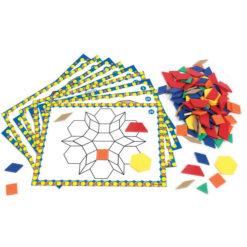 Learning Resources Pattern Block Activity Set, 2 of 6