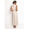 Petal and Pup Anabelle Halter Neck Lace Maxi Dress - White L - 3 of 4