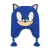 Sonic The Hedgehog Big Face Sonic 2-Piece Peruvian Hat & Magic Gloves Set - 2 of 4
