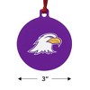 Ashland University Primary Logo Aluminum Holiday Christmas Tree Ornament - 3 of 4