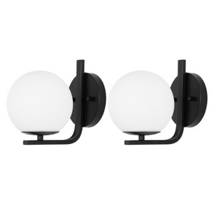 Liraz 8" Wall Sconce (Set of 2)   - Safavieh - 1 of 4