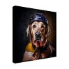 Canvas Wall Art - Sean Parnell 'Hockey 1' Wall Art for Living Room, Bedroom, or Office Décor by Trademark Fine Art - 14 x 14 Inches - 2 of 4